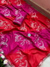 Jk 373 Chinon Silk Embroidery Work Saree